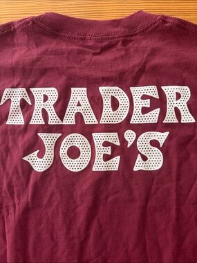 Trader Joe's Men's Long Sleeve Crewneck Tee - Maroon